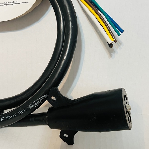 Hopkins Towing Solutions Jacketed Trailer Connector 6ft - Picture 3 of 6